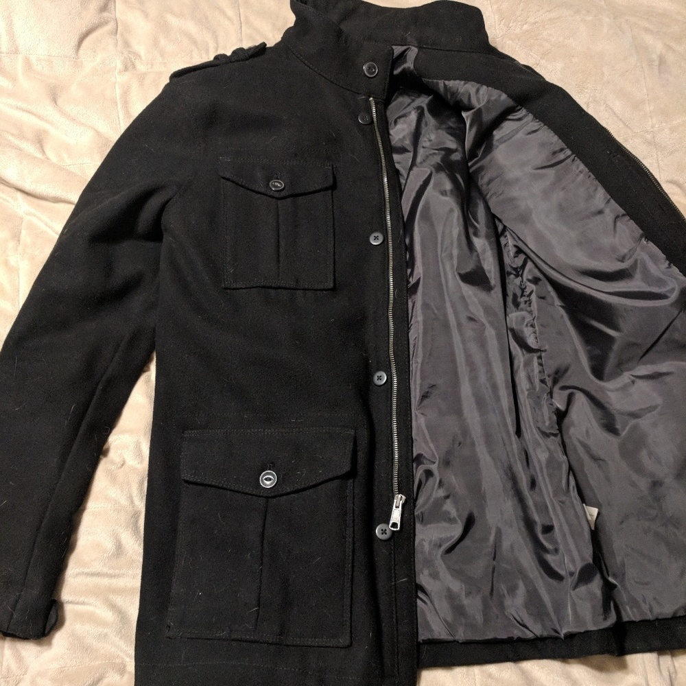 Men's Peacoat